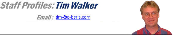 Staff Profiles: Tim Walker's Profile